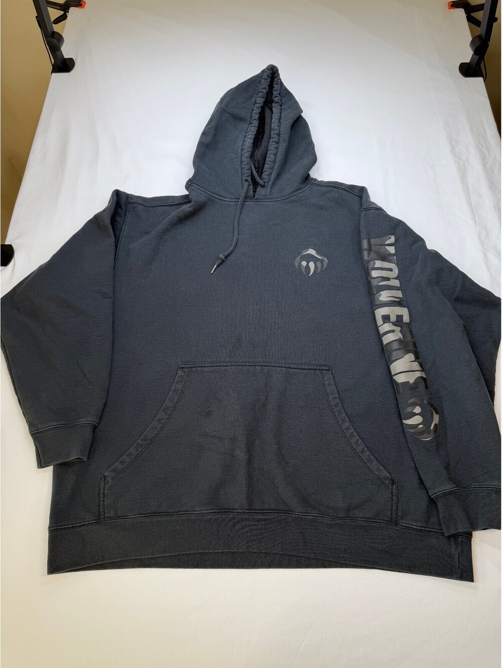 Wolverine Men's Hoodie Sweatshirt Pullover Long Sleeve Pockets Size XXL Black